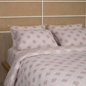 Cotton Feelings 2072 Rose King-Size Sheet Set with Elastic (170x205+30)