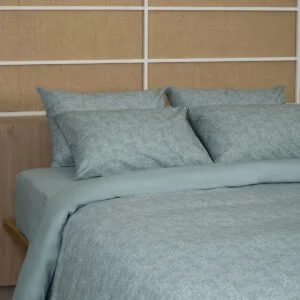 Cotton Feelings 928 Aqua King-Size Sheet Set with Elastic (170x205+30)