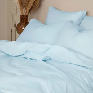 Cotton Feelings 103 Light Blue King-Size Sheet Set (235x270)