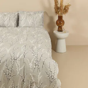 Cotton Feelings 2054 Grey King Size (260x270) Sheet Set