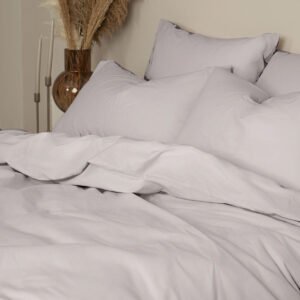 Cotton Feelings 106 Light Gray King Size (260x270) Sheet Set