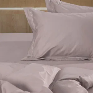 Omnia Flat Powder Cotton-Satin King-Size Sheet (250×280)