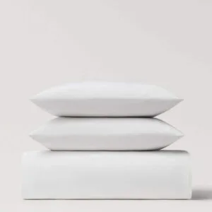 Satin Plain Extra King-Size Sheet Set (240x270)