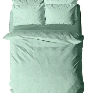 Menta Embrimé 440 Aqua Single Sheet Set with Elastic (100x200+30)