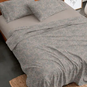 Flannel Bedding Set 928 Beige Double (200x260)