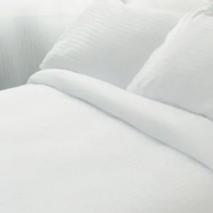 Satin Stripes King-Size Sheet Set (240x270)