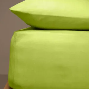 Menta Bottom Mat with Elastic Band, 14 Green, Single (100x200+25)