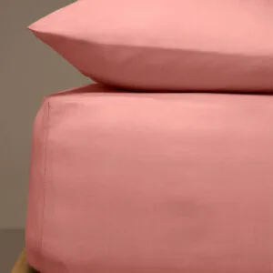 Menta Bedding Set with Elastic Band, 25 Powder, Double (160x200+25)