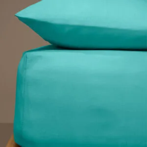 Menta Low-Profile Mattress with Elastic Band, 20 Petrol, Extra-Wide (180x200+25)