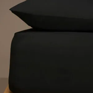 Menta Low-Profile Mattress with Elastic Band, 21 Black, Extra-Wide (180x200+25)