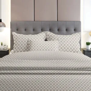Flannel 530 Grey Single Sheet Set (160x260)