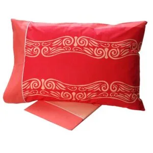 Cotton Feelings Printed Sheet Set 2017 Red Single (160x260)