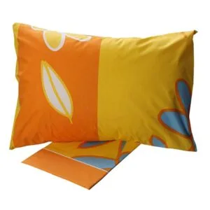 Cotton Feelings Printed Sheet Set 129 Yellow Single (160x260)