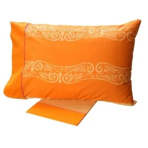 Cotton Feelings Printed Sheet Set 2017 Orange Single (160x260)