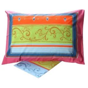 Cotton Feelings Printed Sheet Set 9804 Pink King Size (220x260)