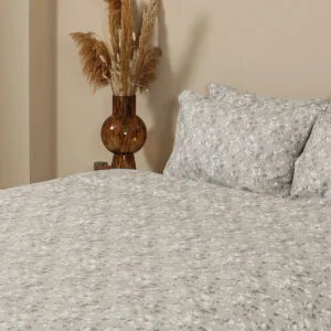 Menta Printed Sheet Set 320 Grey Single (160x250)