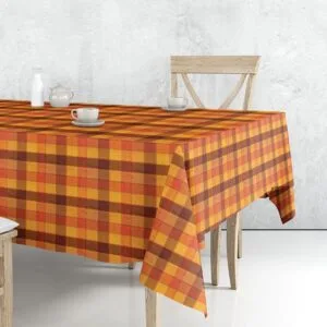 Tablecloth 6997 Orange 140x140
