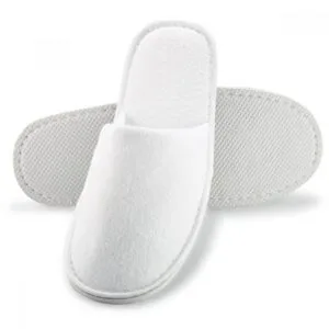 Terry cloth slippers