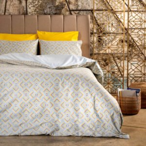 "Luna" Echo Sage Duvet Cover - Gigant 245x265