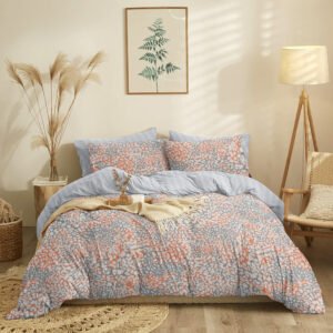 “Marta” Blot Apricot Sheet Set - Single 165x260 (x2) + 50x70 (x1)