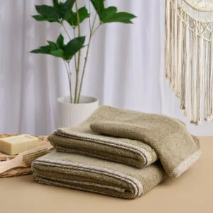 “Saluti” Olive Tree Solid-Color Towel - Xeri 30x50