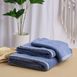 Solid-Color “Saluti” Blue Jean Towel - Xeri 30x50