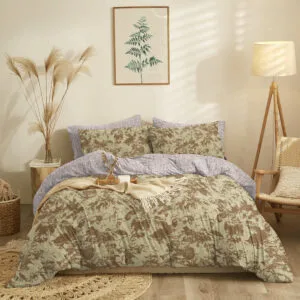 "Marta" Bedding Set by Nala Cinnamon - Single 165x260 (x2) + 50x70 (x1)