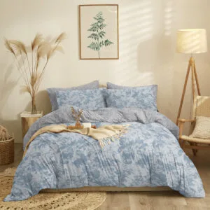 "Marta" Nala Denim Sheet Set - 165x260 (x2) + 50x70 (x1)