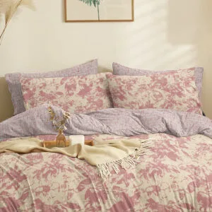 "Marta" Nala Mulberry Duvet Cover - King Size 225x245