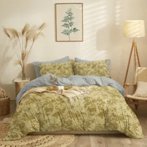 “Marta” Bedding Set by Nala Sage - Single 165x260 (x2) + 50x70 (x1)