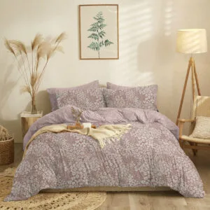 “Marta” Pansy Apple Bedding Set - King Size 230x260 (x2) + 50x70 (x2)