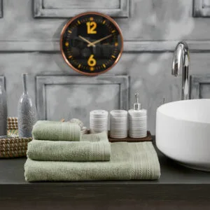 Solid-Color “New Cotton Series” Sage Towel - Bath Towel 75x150