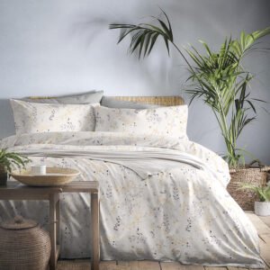 “Marta” Breath Gold Duvet Cover - Single 165x245
