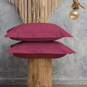 “Melody” Plum Pillow Covers