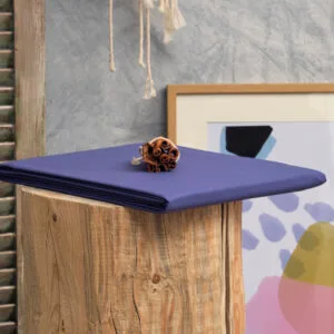 "Melody" Blue Night Single Sheets - Gigant Elastic 180x200 +32