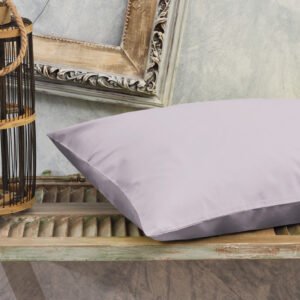 “Power Nap” Pillow Covers, Medium Grey