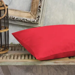 “Power Nap” Red Pillowcases
