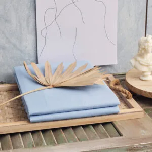 "Power Nap" Light Blue Sheet Set - Double 200x240 (x2) + 50x70 (x2)