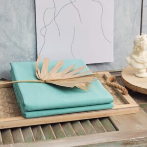 “Power Nap” Mint Duvet Cover - Single 165x250