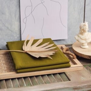 “Power Nap” Khaki Duvet Cover - King Size 225x250