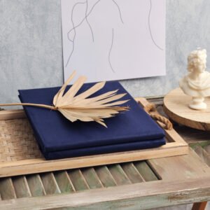“Power Nap” Navy Blue Duvet Cover - Single 165x250