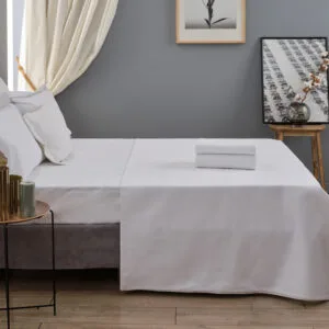 "Summer Line" Pique Blanket CP White - Extra-Large 230x265